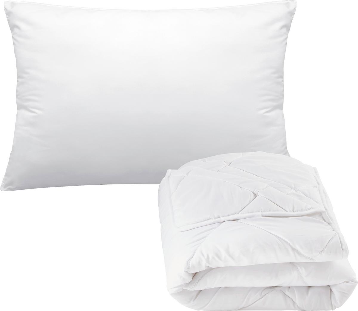 Bettenset Olga - Weiß, KONVENTIONELL, Textil - Primatex