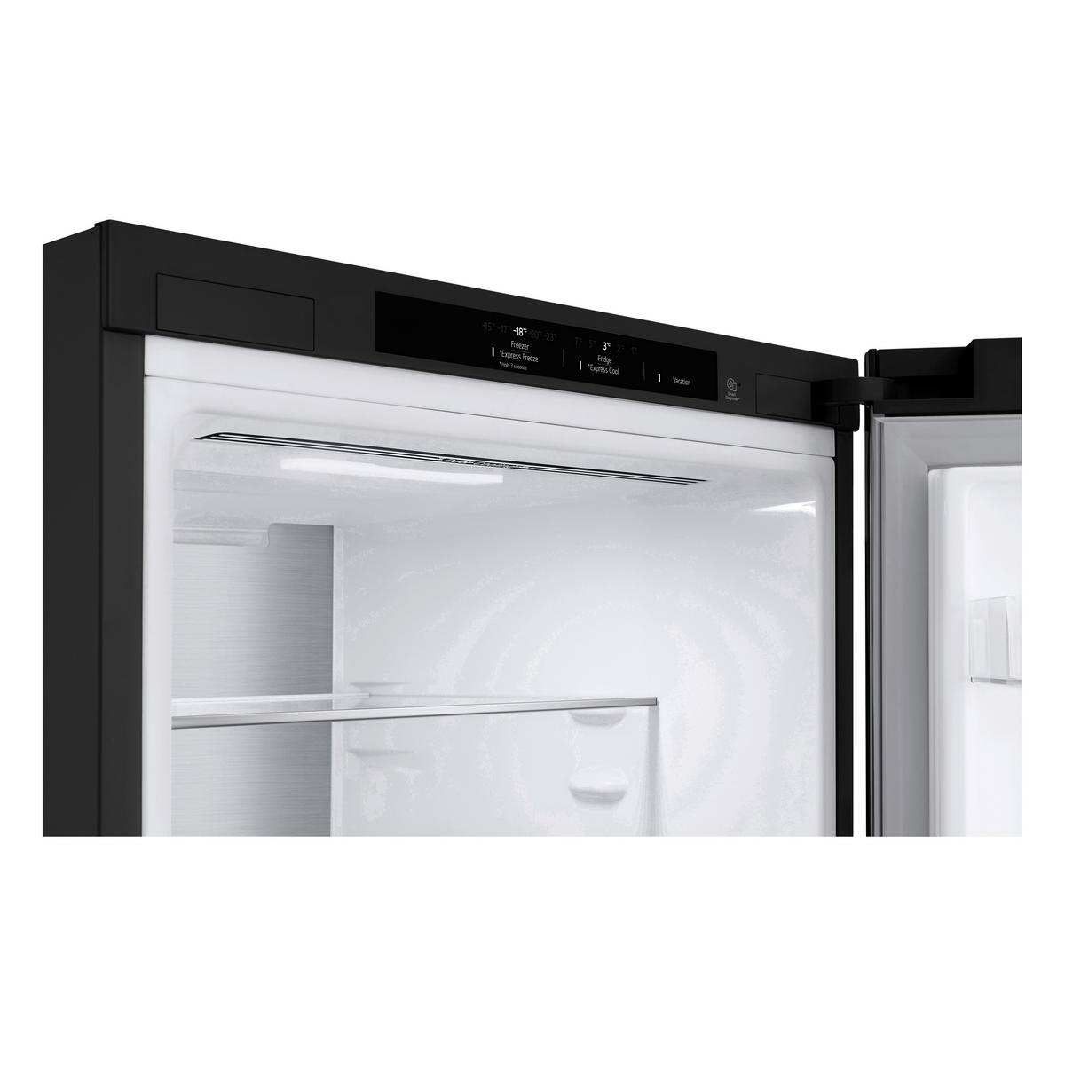 Kühl-Gefrier-Kombination LG Gbv7280bev - Schwarz, Basics, Metall (59,5/203/67,5cm) - LG