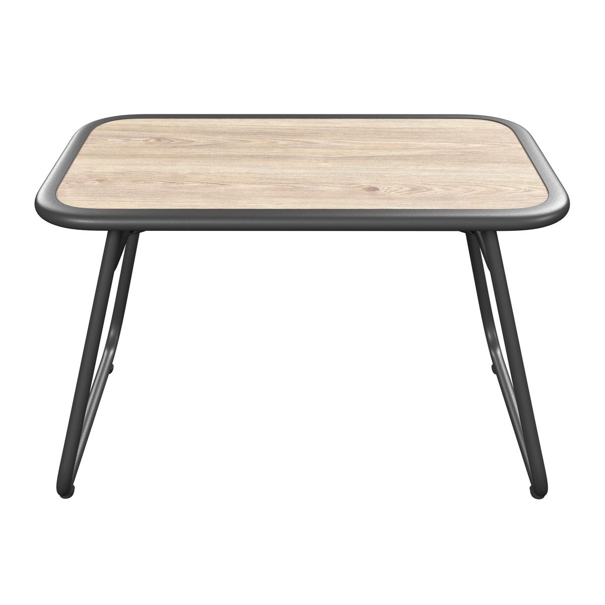 Loungegarnitur Mailand - Dunkelgrau/Hellgrau, MODERN, Kunststoff/Textil - Beldano