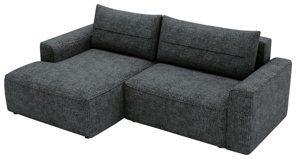 Lullo Anthrazit S: 144x233 Cm - Anthrazit/Schwarz, Design, Textil (144/233cm) - Livetastic