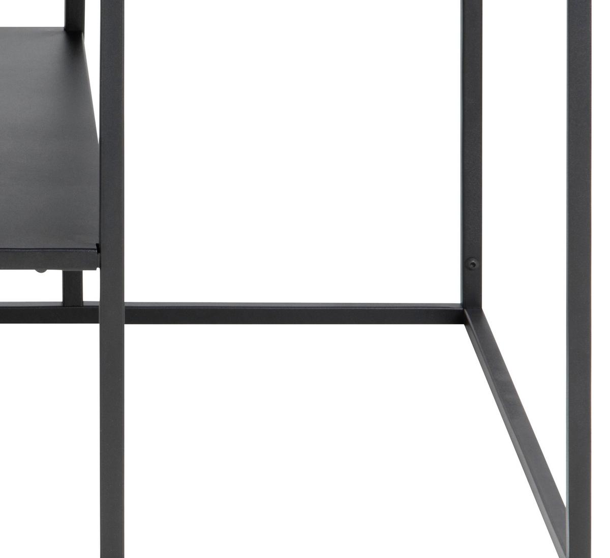 Konferenční stolek VIRUM černá - černá, Trend, kov (90/60/45cm) - Carryhome