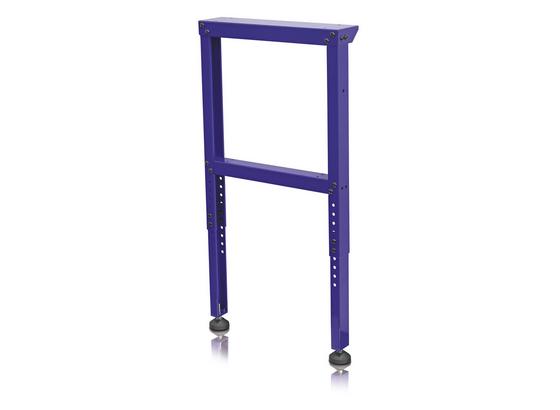 Werkbankfuß Workshop - Blau, LIFESTYLE, Metall (45/81-93/10cm) - Erba Werkbankfuß Workshop - Blau, LIFESTYLE, Metall (45/81-93/10cm) - Erba