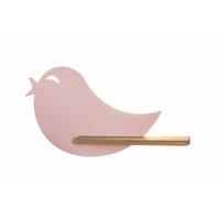 Kinderwandleuchte 21-84736 Bird - Pink, Natur, Holz/Holzwerkstoff (40/12/21.5cm)