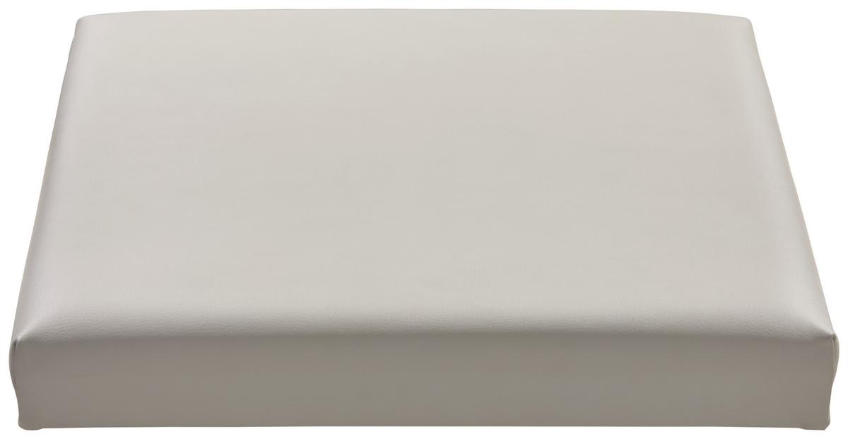 Sitzkissen Las Vegas 45x41,5 cm - Schlammfarben/Schwarz, MODERN, Holz (45/6/41,5cm)