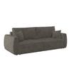 Schlafsofa Bali - Anthrazit/Schwarz, MODERN, Holz/Textil (245/74-90/104cm) - Luca Bessoni