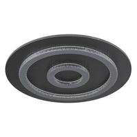 Led Mennyezeti Lámpa 48042-40a  Jayden - világosszürke/fekete, Design, műanyag/fém (45/5,5cm) - Globo