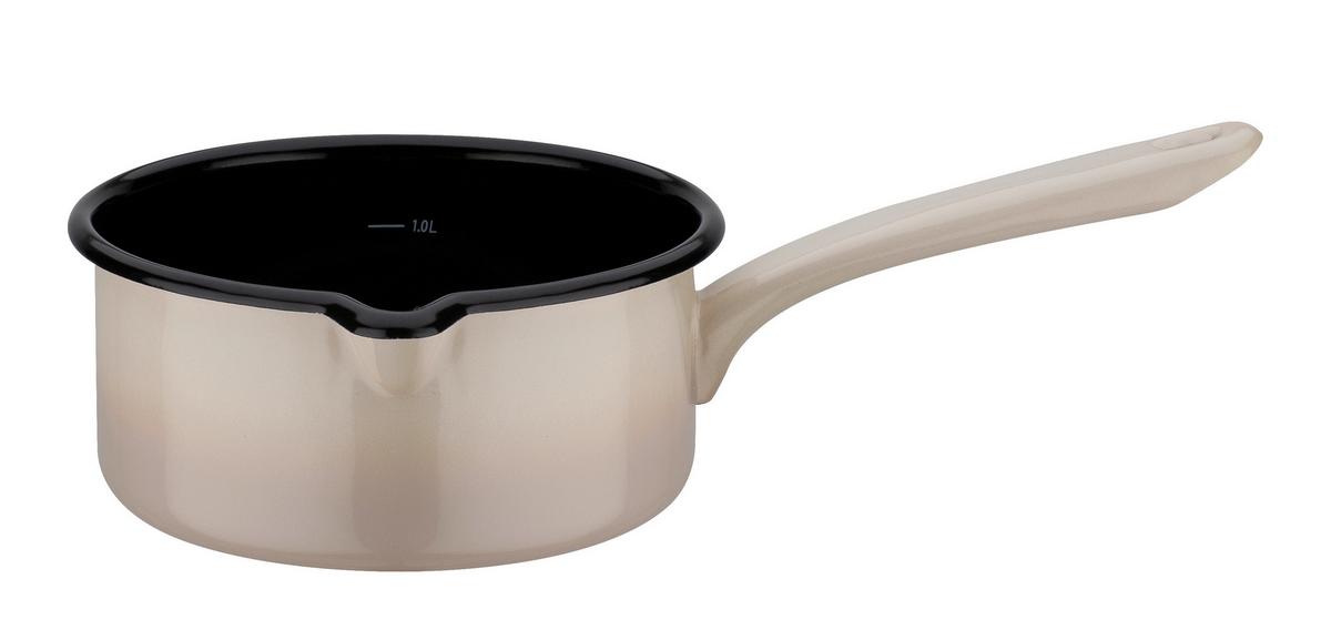 Gsw Kochtopfset Creme Shadow Creme, 4-Teilig - Creme, Basics, Metall - GSW