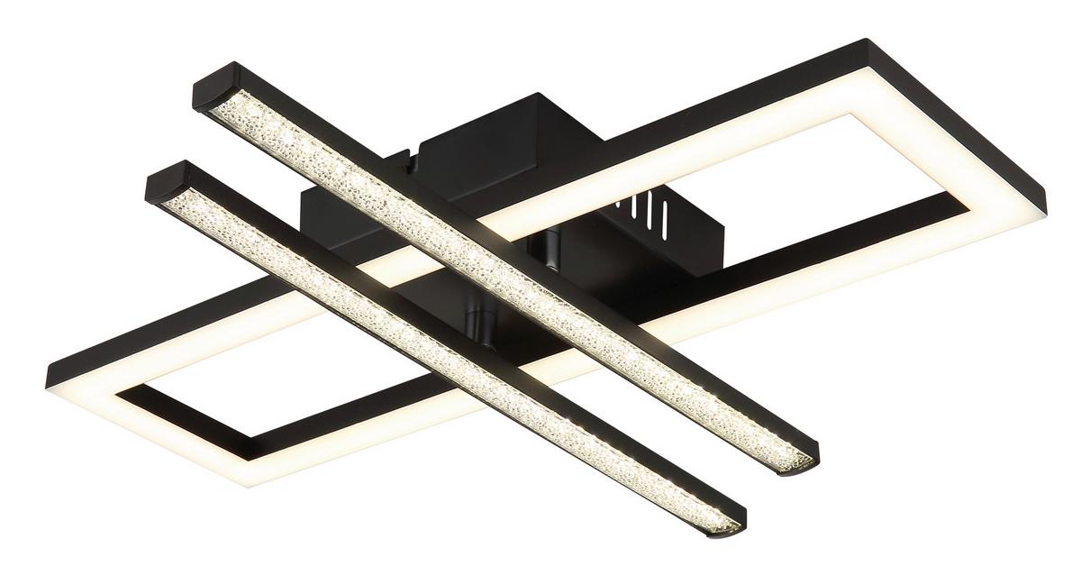 LED-Deckenleuchte 672843s - Klar/Opal, Design, Kunststoff (40/37,5/6,3cm) - Globo