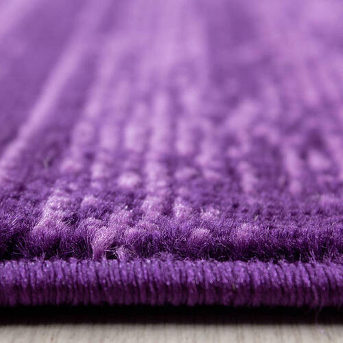 Webteppich Plus - Lila, Basics, Textil (140/200cm) - Novel