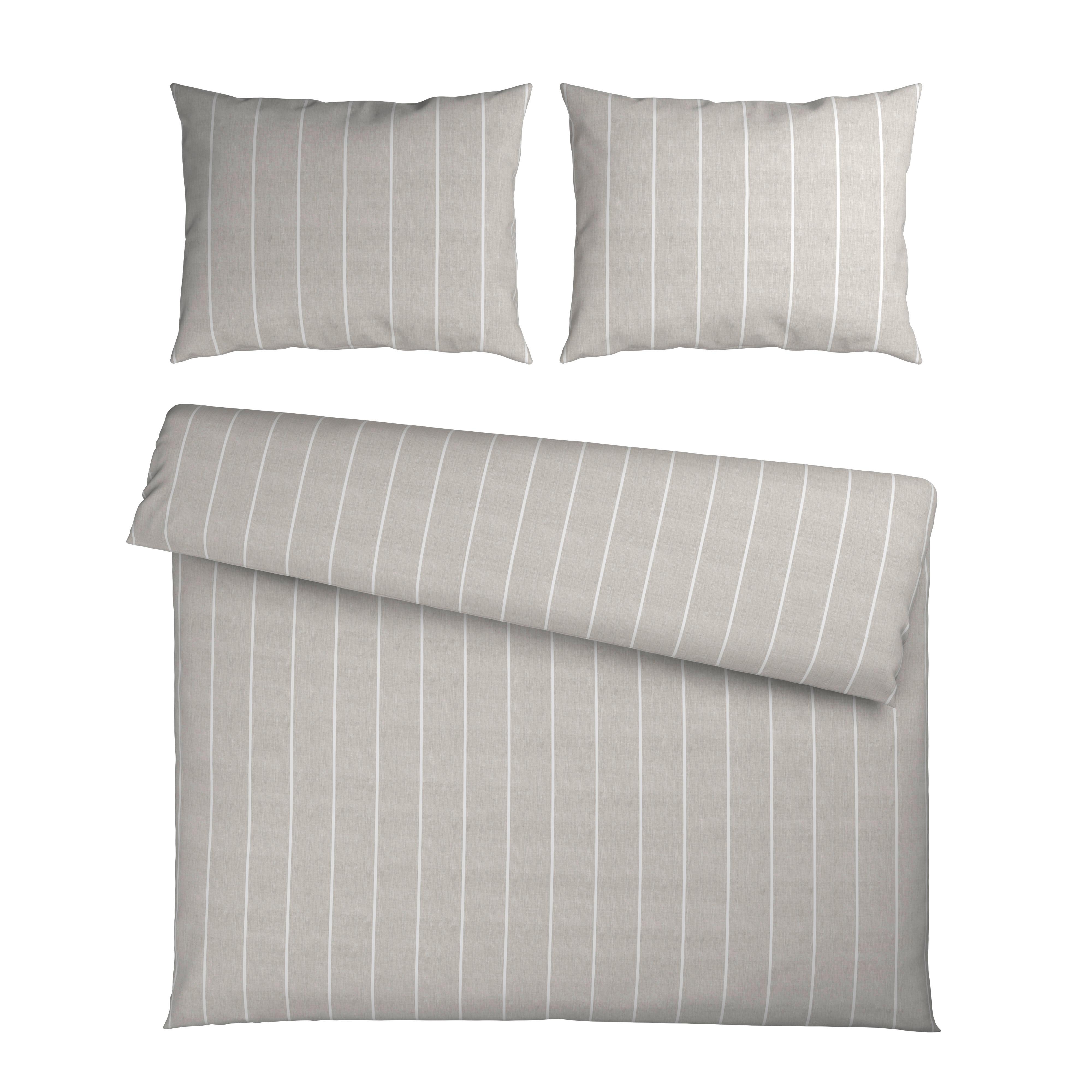 POSTEĽNÁ BIELIZEŇ TYLINE XXL - svetlosivá, textil (200/220cm) - Mömax