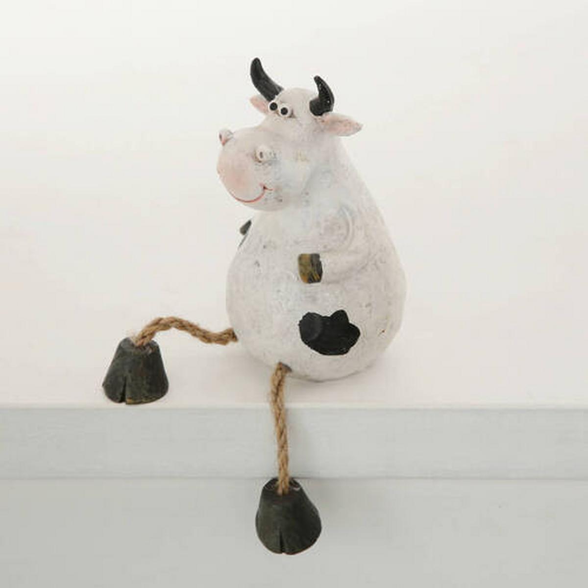 Dekotier Kantenhocker Farmtiere - Multicolor, Design, Kunststoff (8/8/20cm)