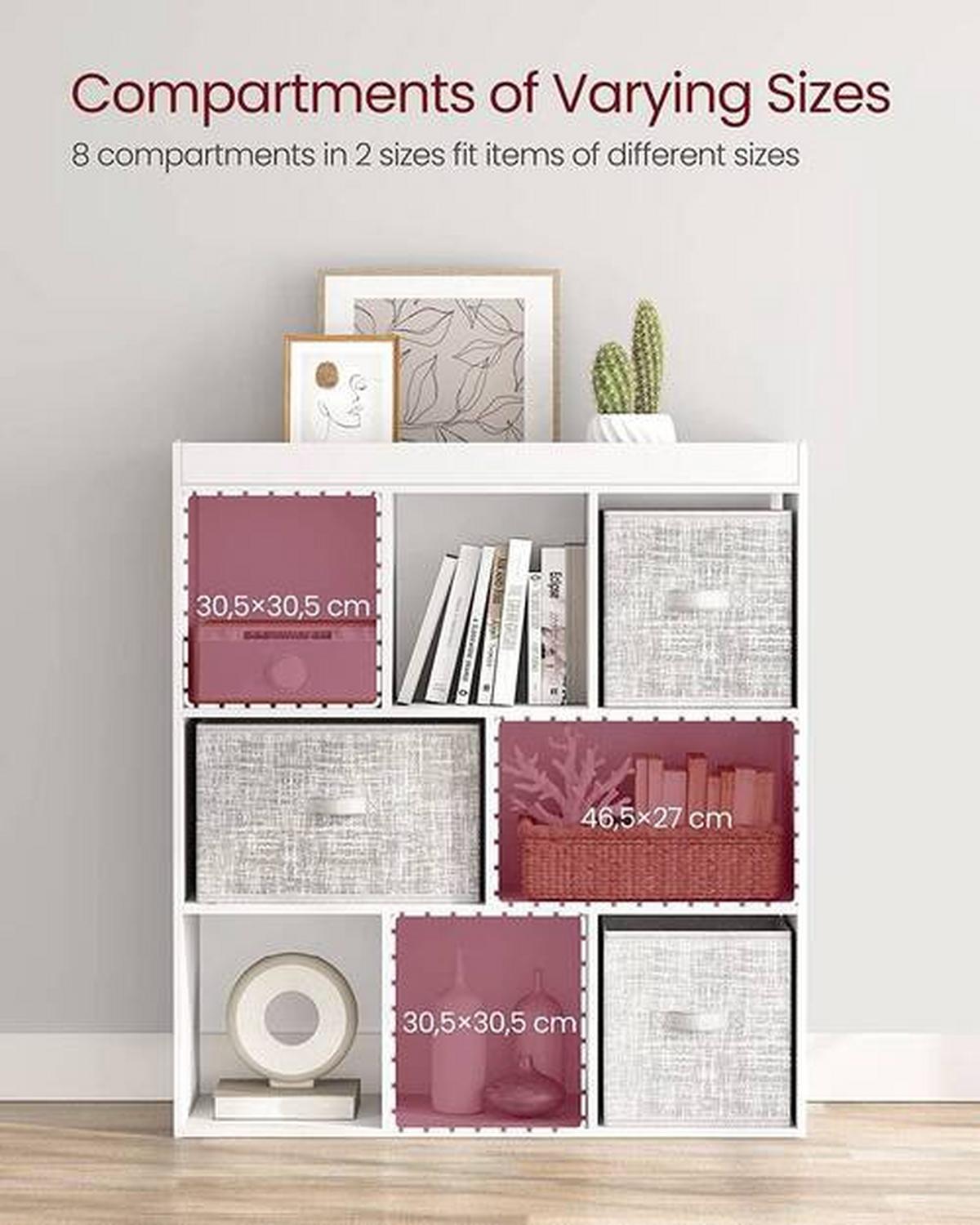 Bücherwand B: 97,5 Cm Weiß - Weiß, Basics, Holzwerkstoff (97,5/100/30cm) - Boxxx
