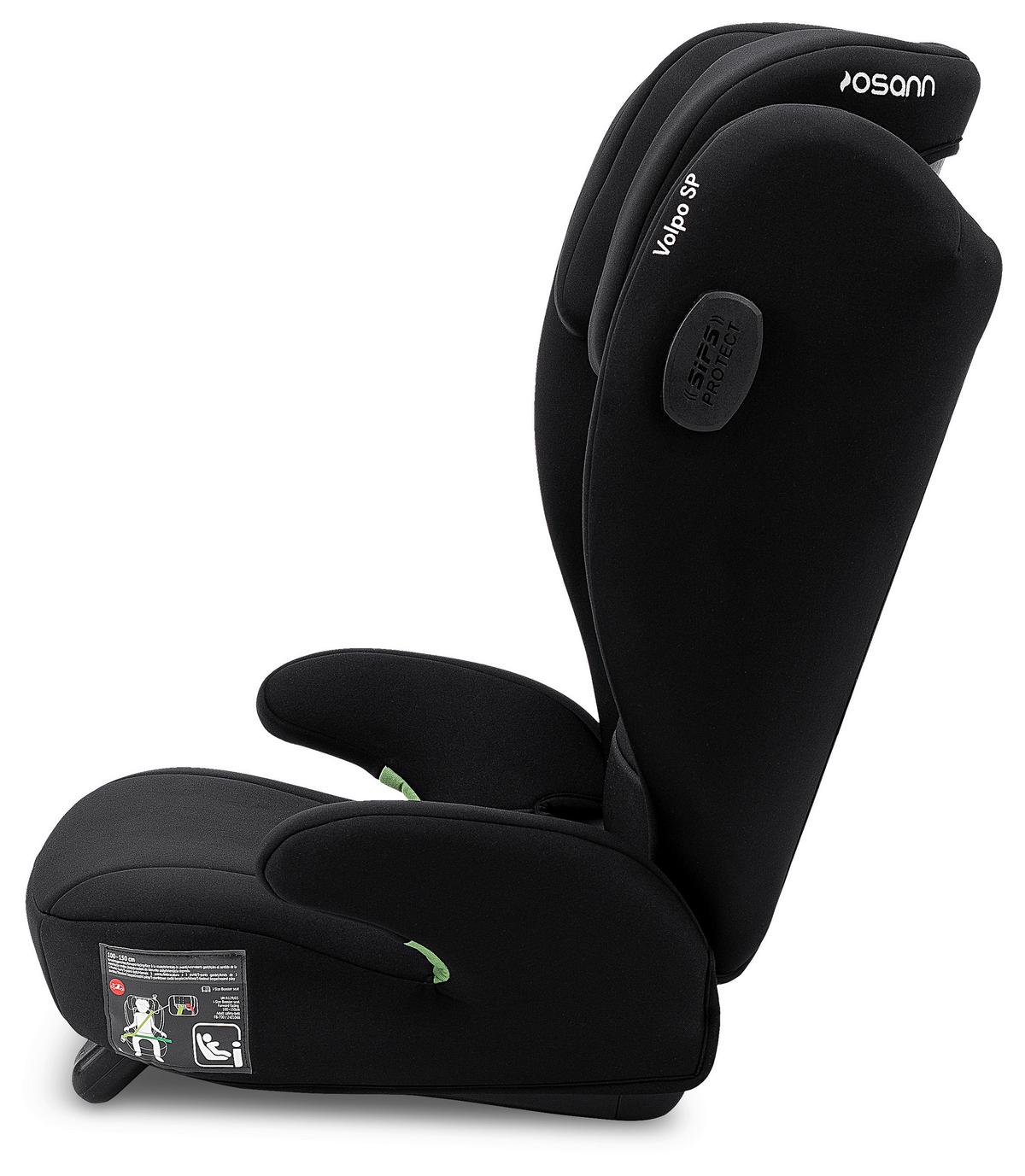 Kinderautositz Volpo Sp - Schwarz, Basics, Kunststoff (43/77/37cm) - Osann