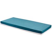 Taschenfederkernmatratze Enjoy Mia 90x200 cm H2 H: 17,5 cm - Türkis/Weiß, Textil (90/200cm) - Primatex