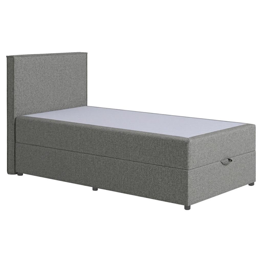 Boxbett pringbett Naxos 100x200 Soul 2 Grau