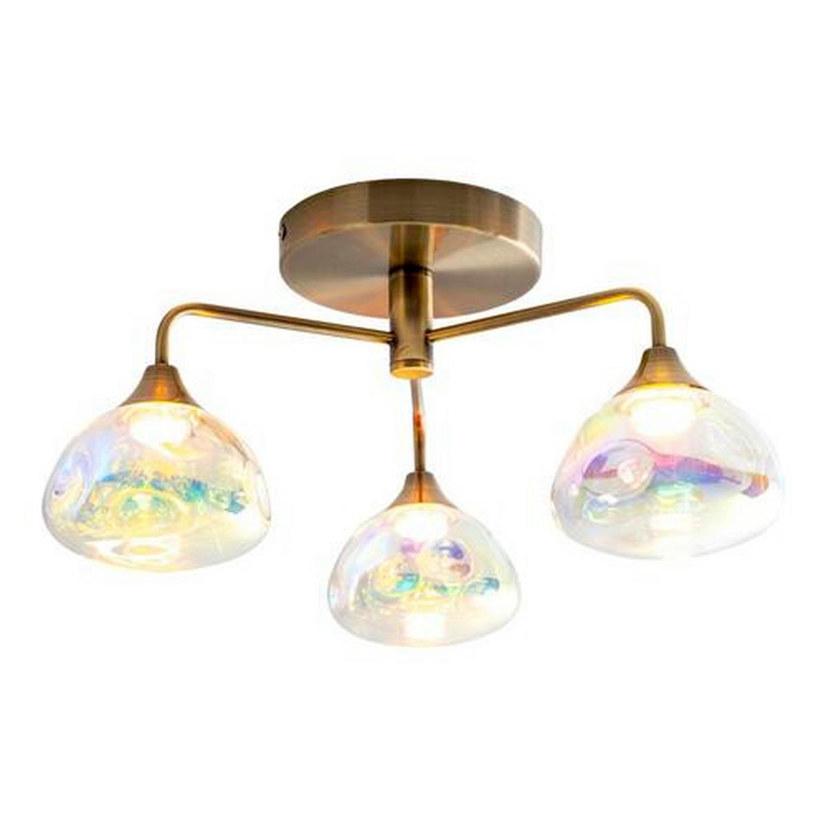 LED-Deckenleuchte 1367745 Deckenleuchte - Messingfarben, Design, Metall (19,5cm) - Näve