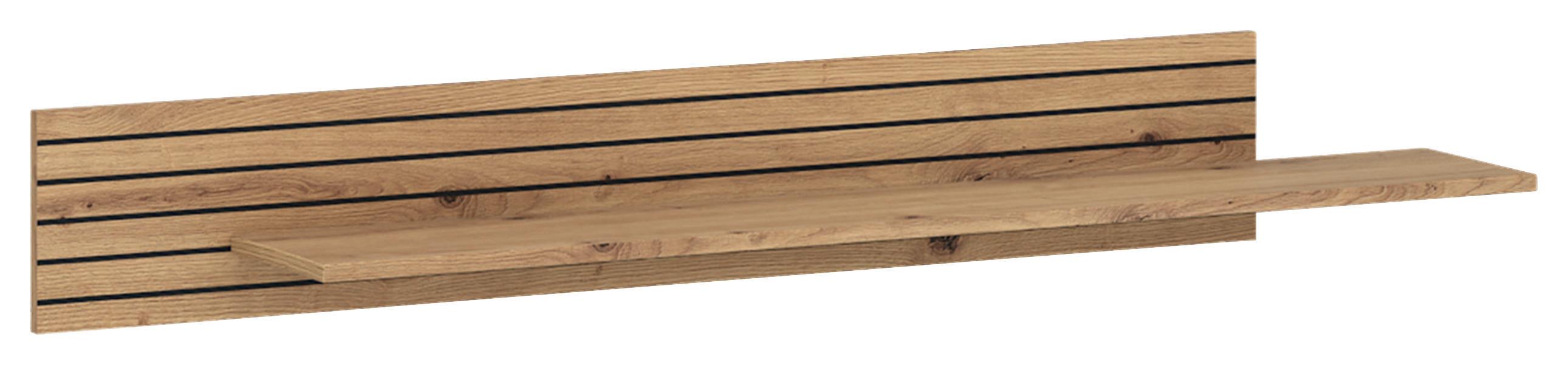 Wandpaneel Nexa Eiche Artisan Dekor B: 138cm - Eiche Artisan, Basics, Holzwerkstoff (138/19,5/23,6cm)