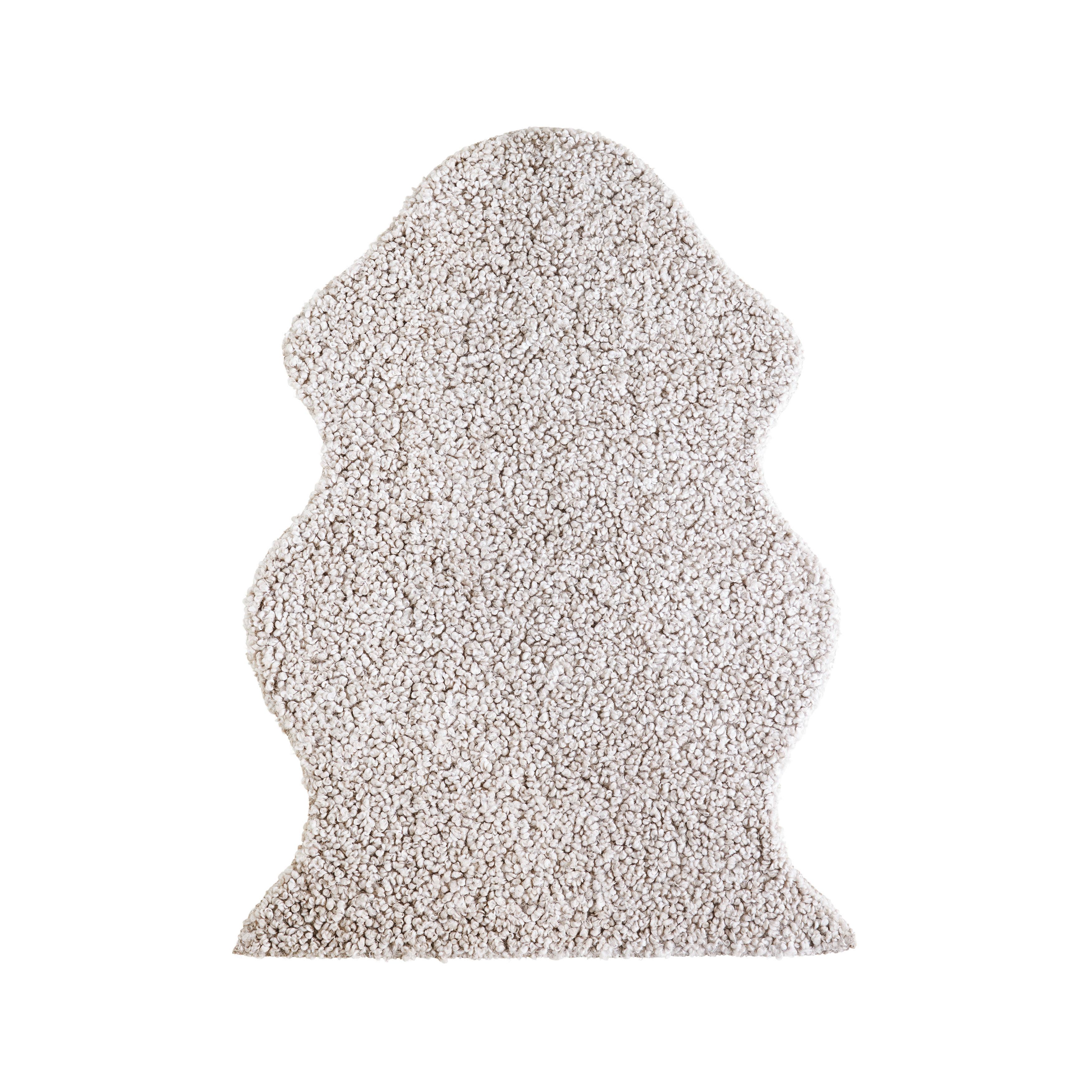 UMĚLÁ KOŽEŠINA Felix, 60/90cm, béžová - béžová, Konvenční, textil (60/90cm) - Modern Living