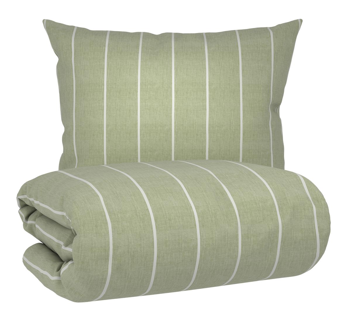 POSTEĽNÁ BIELIZEŇ TYLINE - šalviovozelená, Modern, textil (200/140/0,1cm) - Mömax