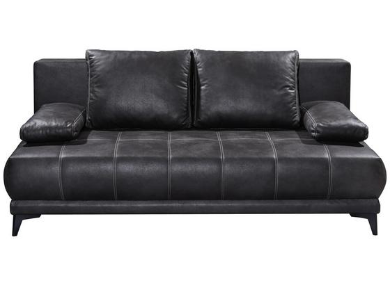Schlafsofa Danita B: ca. 203 cm Anthrazit - Anthrazit/Schwarz, KONVENTIONELL, Textil (203/86/101cm) - Carryhome Schlafsofa Danita B: ca. 203 cm Anthrazit - Anthrazit/Schwarz, KONVENTIONELL, Textil (203/86/101cm) - Carryhome
