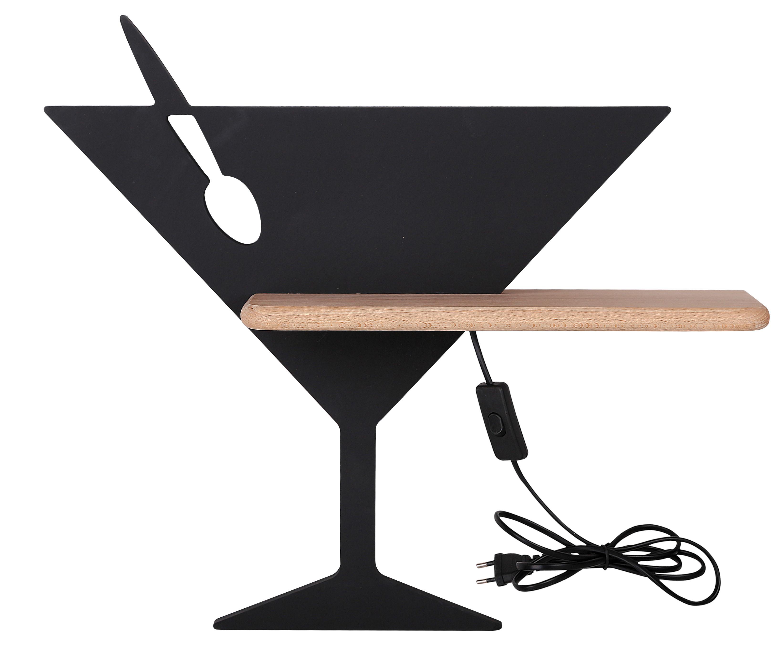 Led-wandleuchte 21-03539 Piccolo - Schwarz, Basics, Holz/Holzwerkstoff (37.5/12/33cm)