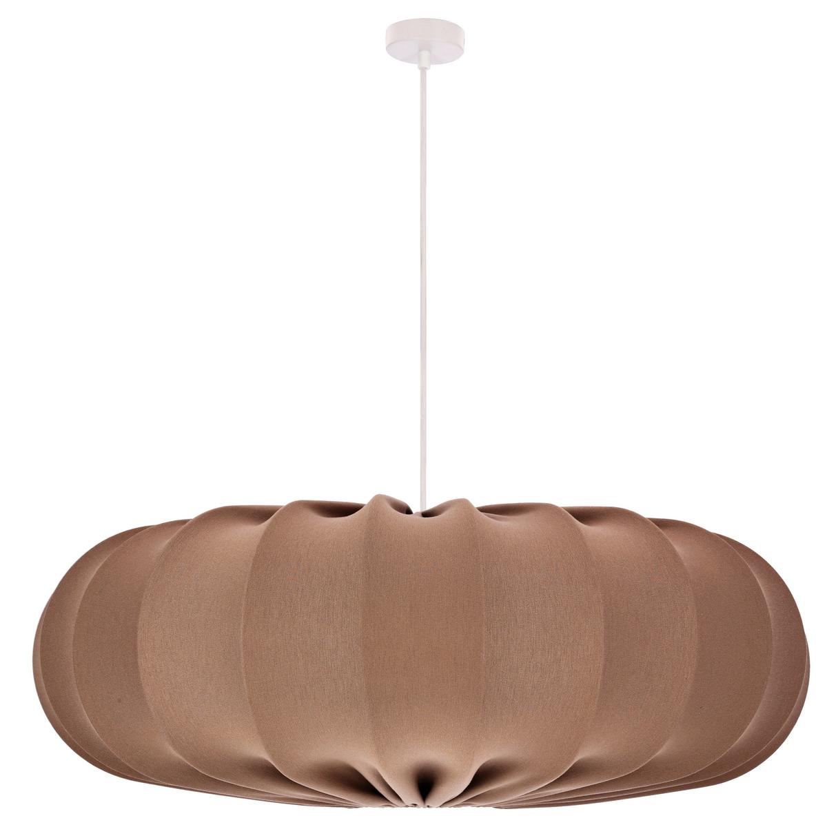 Pendelleuchte 31-39248 Caffe - Weiß/Mokka, KONVENTIONELL, Kunststoff/Metall (66/66/120cm)