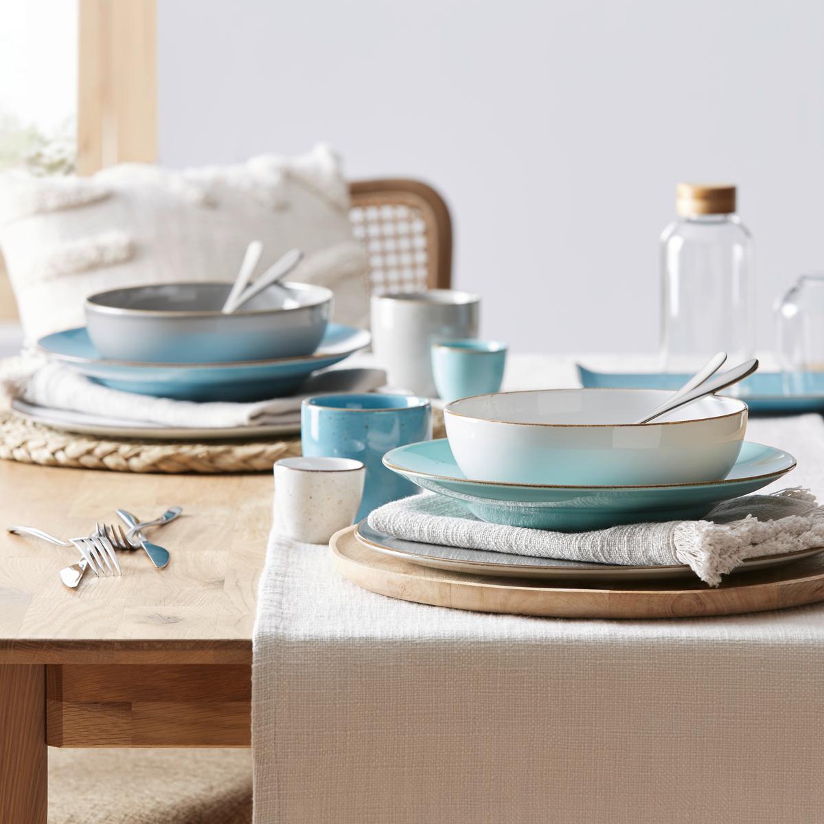 Servírovací podnos Capri, 32/16,5 cm - modrá, Moderní, keramika (32/16,5/2cm) - Premium Living