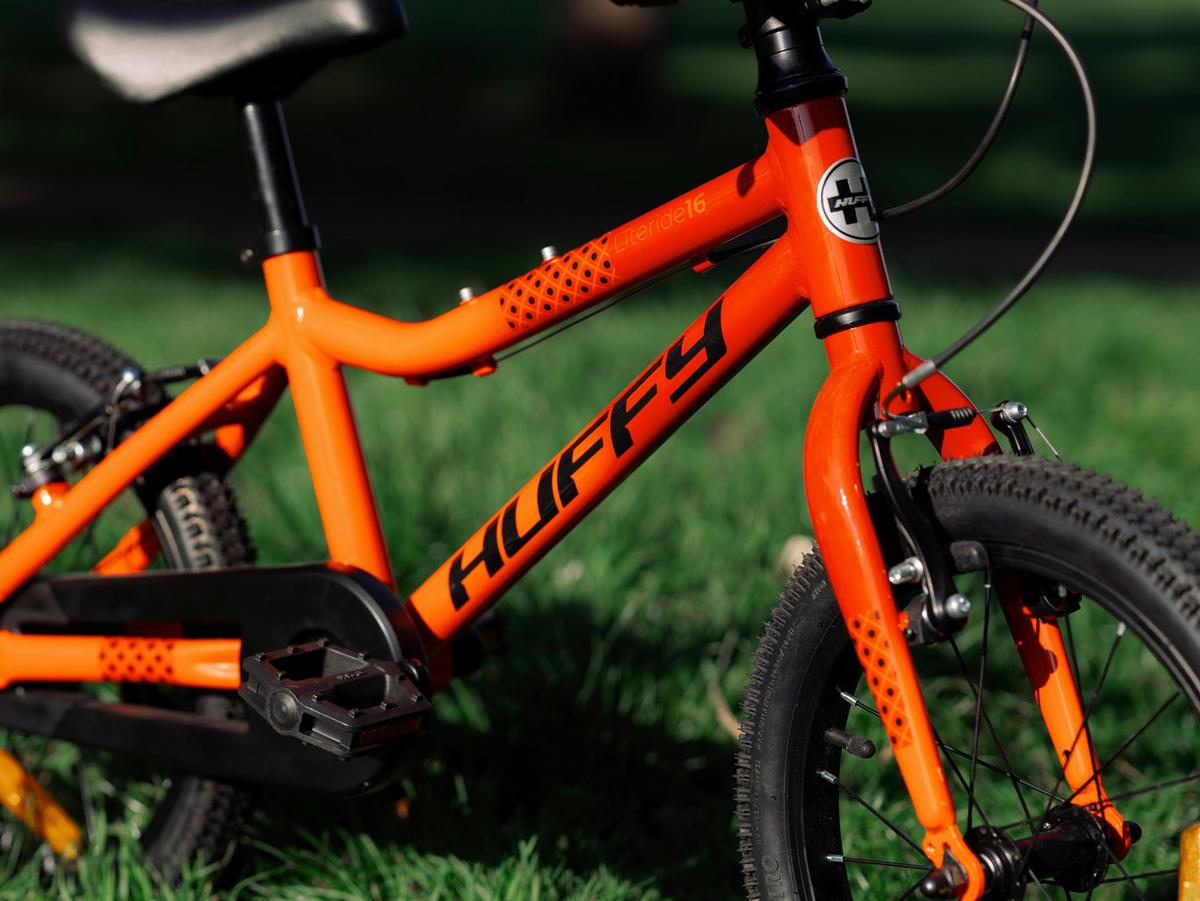 Kinderfahrrad Literide Rot, 16 Zoll - Rot, Basics, Metall (35/85/117cm)