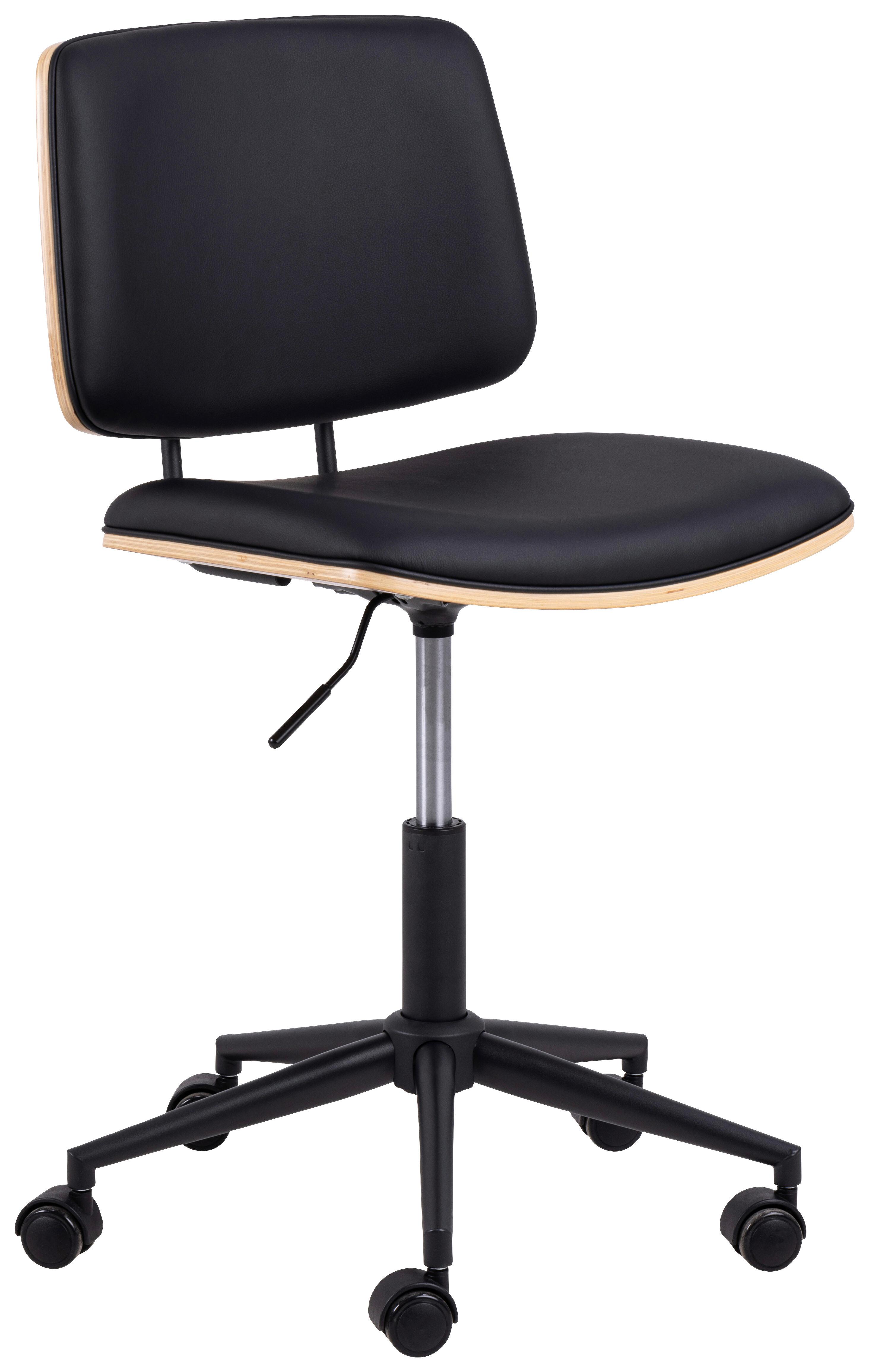 Drehstuhl Owen 0000104826 - Eichefarben/Multicolor, Design, Holz/Holzwerkstoff (48,5/91/54cm) - MID.YOU