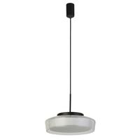 Pendelleuchte 60962bk - Klar/Opal, Basics, Glas/Metall (30/150cm)