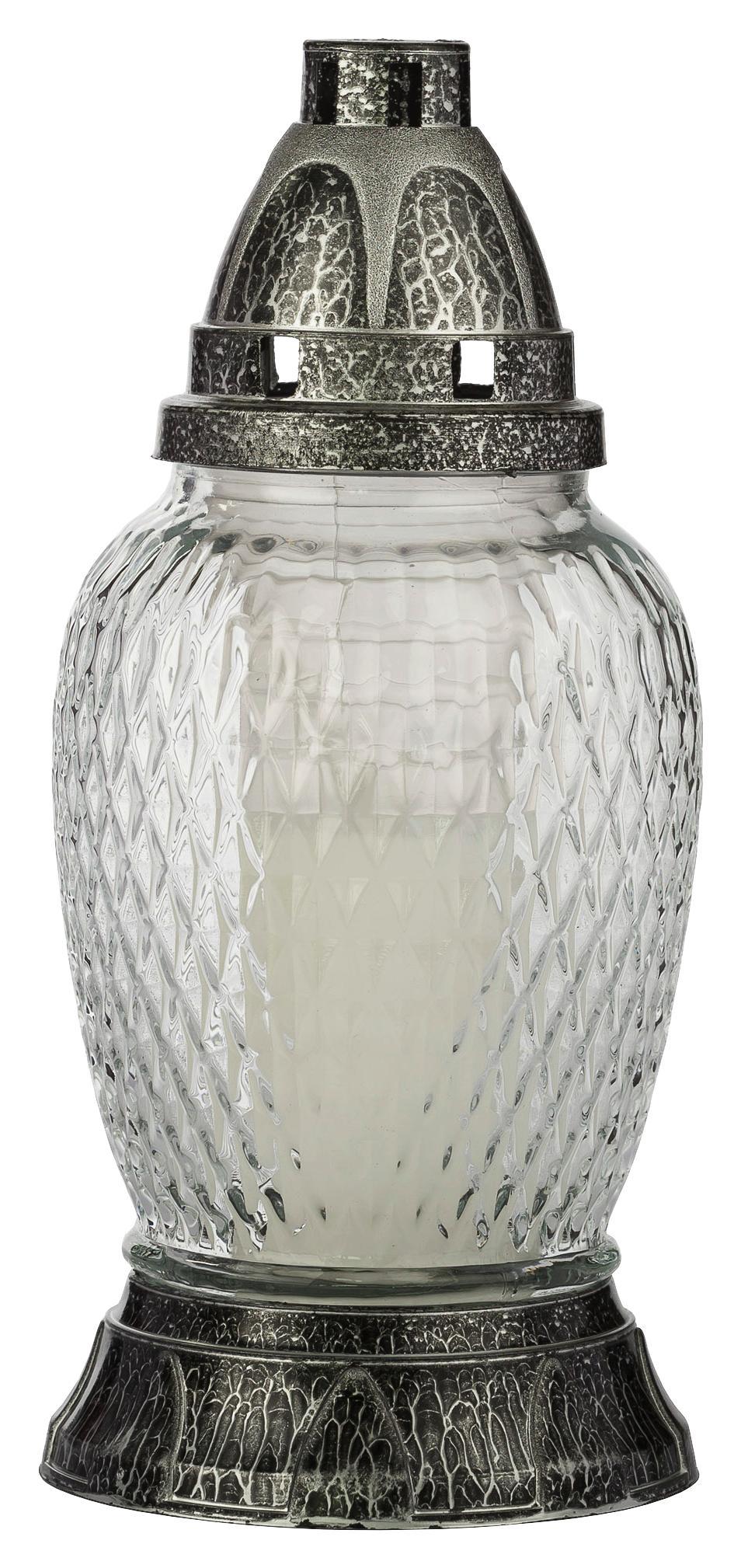 Temetői Mécses Műanyag/üveg - Arany/Ezüst, Műanyag/Üveg