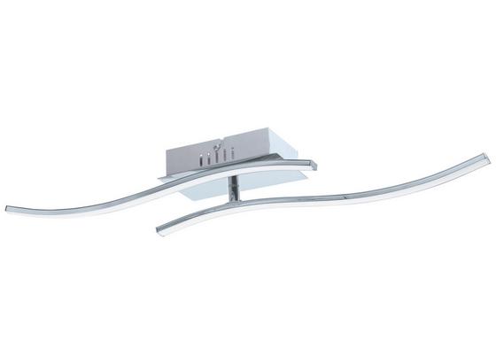 Spotleuchte Valmora - Chromfarben/Weiß, MODERN, Kunststoff/Metall (63/9/8,5cm) Spotleuchte Valmora - Chromfarben/Weiß, MODERN, Kunststoff/Metall (63/9/8,5cm)