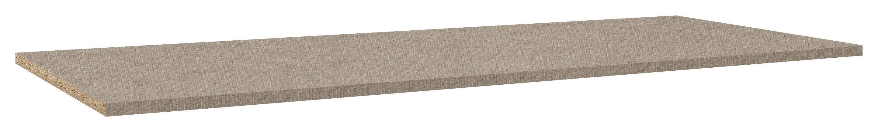 Vkládací police šedá cca. 100x50cm - šedá, Konvenční, kompozitní dřevo (100/2,2/50cm) - Premium Living