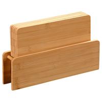 Schneidebrett-Set Mit 5 Brettchen - Hellbraun, Basics, Holz (29/6/18cm) - Kesper