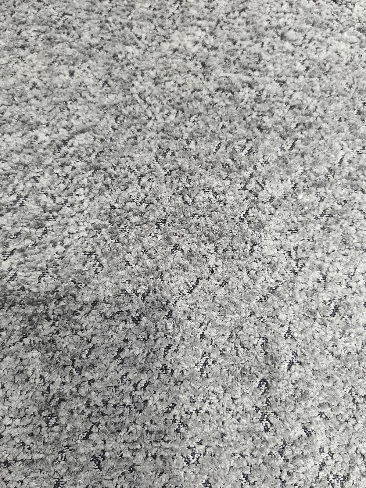 Schwingstuhl Tampa Grau Gepolstert - Schwarz/Grau, MODERN, Textil/Metall (46/95/64cm) - MID.YOU