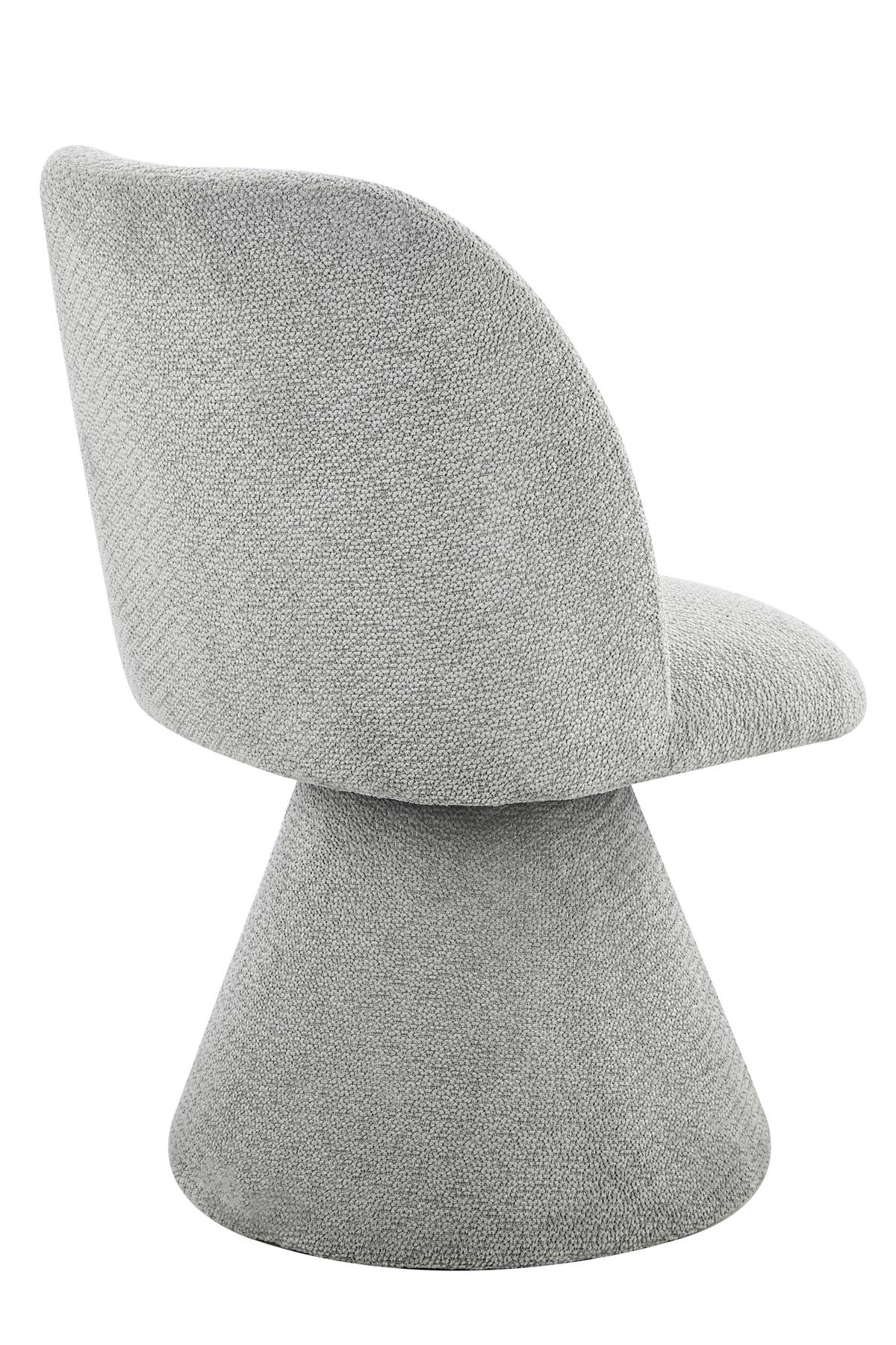 Stuhl-Set Bari II S 2er-Set - Grau, MODERN, Textil/Metall (54/84/61cm) - MID.YOU