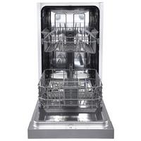 Geschirrspüler Respekta Katha - Weiß/Grau, Trend, Kunststoff/Metall (44/81,5/57cm) - Respekta