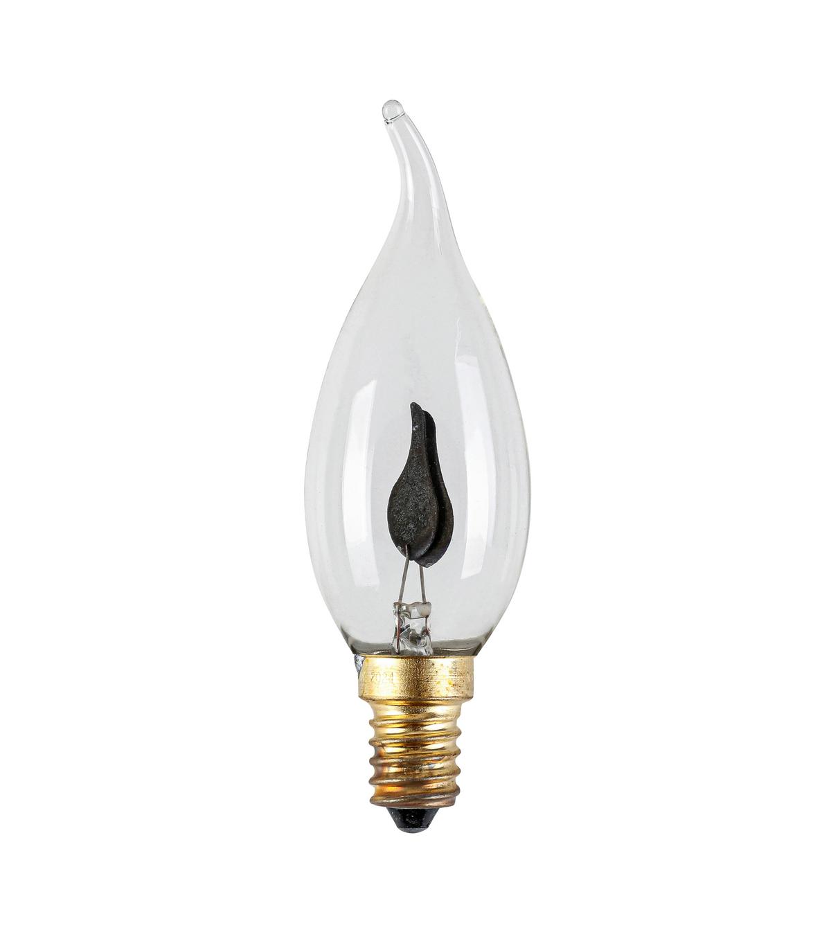 LED ŽIAROVKA C82228MM - priehľadné/mosadzná, Konventionell, kov/sklo (3,5/12,5cm) - Mömax