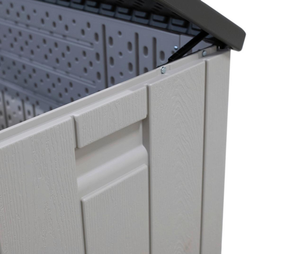 Kissenbox Wasserdicht 60254 151x69x72 Cm 568l Grau - Grau, Basics, Kunststoff (151/69/72cm)