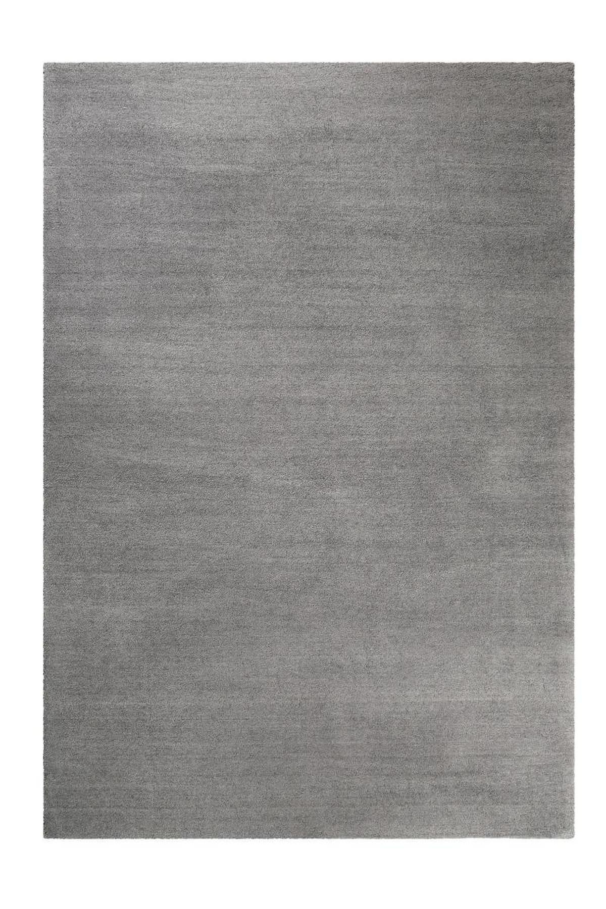 Hochflor Teppich Grau Baumwolle Loft Bxl: 70x140 Cm - Grau, KONVENTIONELL, Textil (70/140cm) - Esprit