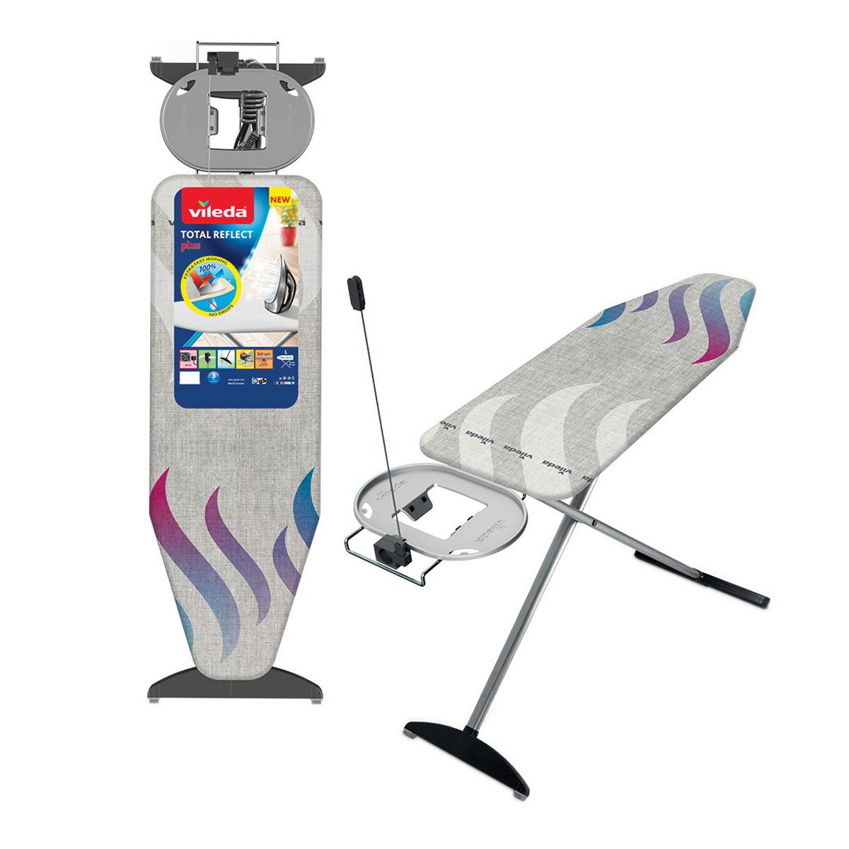 Źehliaca doska VILEDA TOTAL REFLECT PLUS - sivá, Konventionell, plast (45,6/172/7,5cm) - Vileda