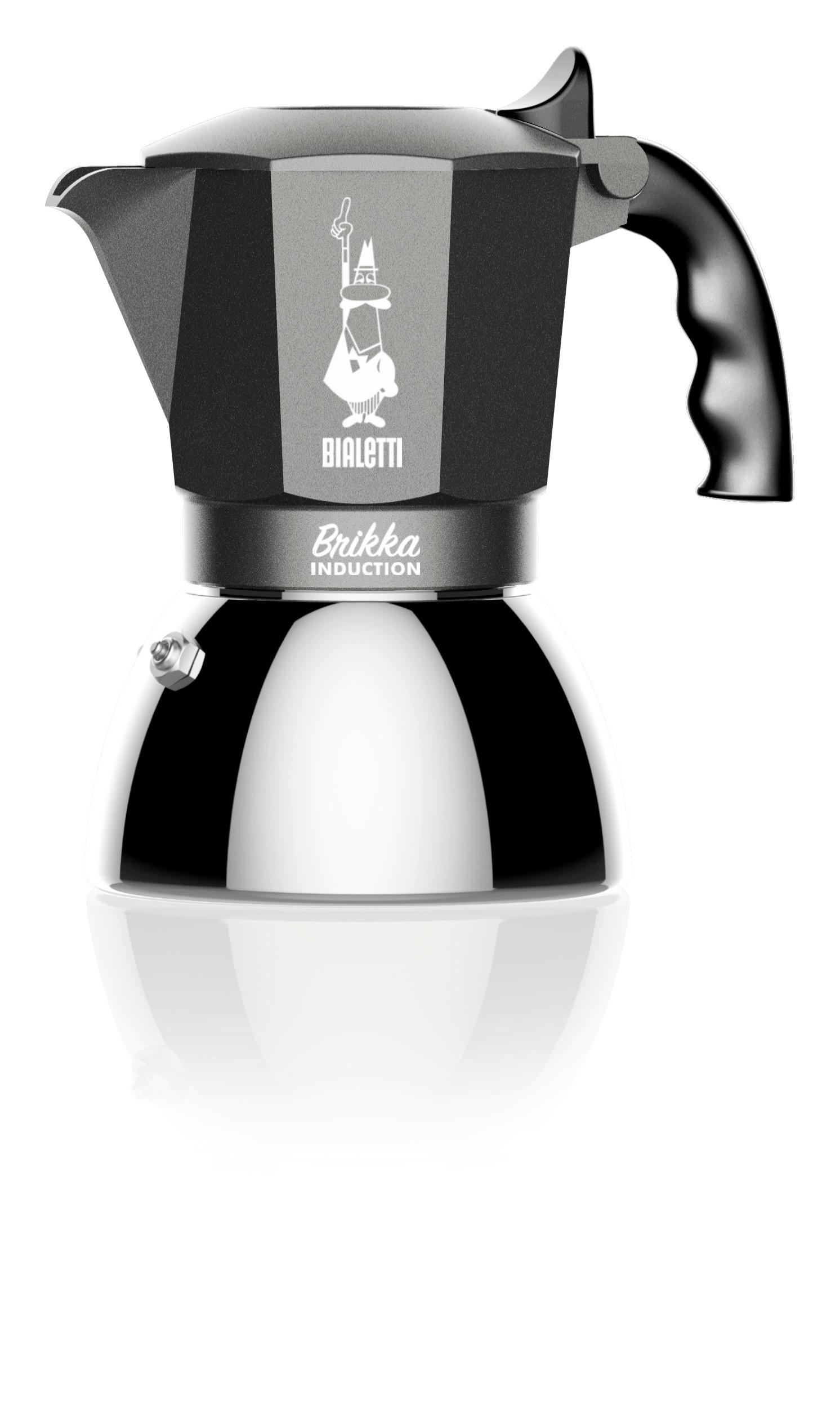 ESPRESSOKOCHER 7317 - Silberfarben/Schwarz, Basics, Kunststoff/Metall (19.3/11.5/19cm) - Bialetti
