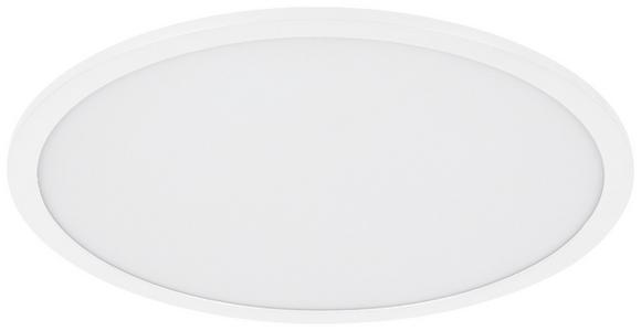 LED-Deckenleuchte Maria - Weiß, MODERN, Kunststoff/Metall (40/5cm) - Luca Bessoni