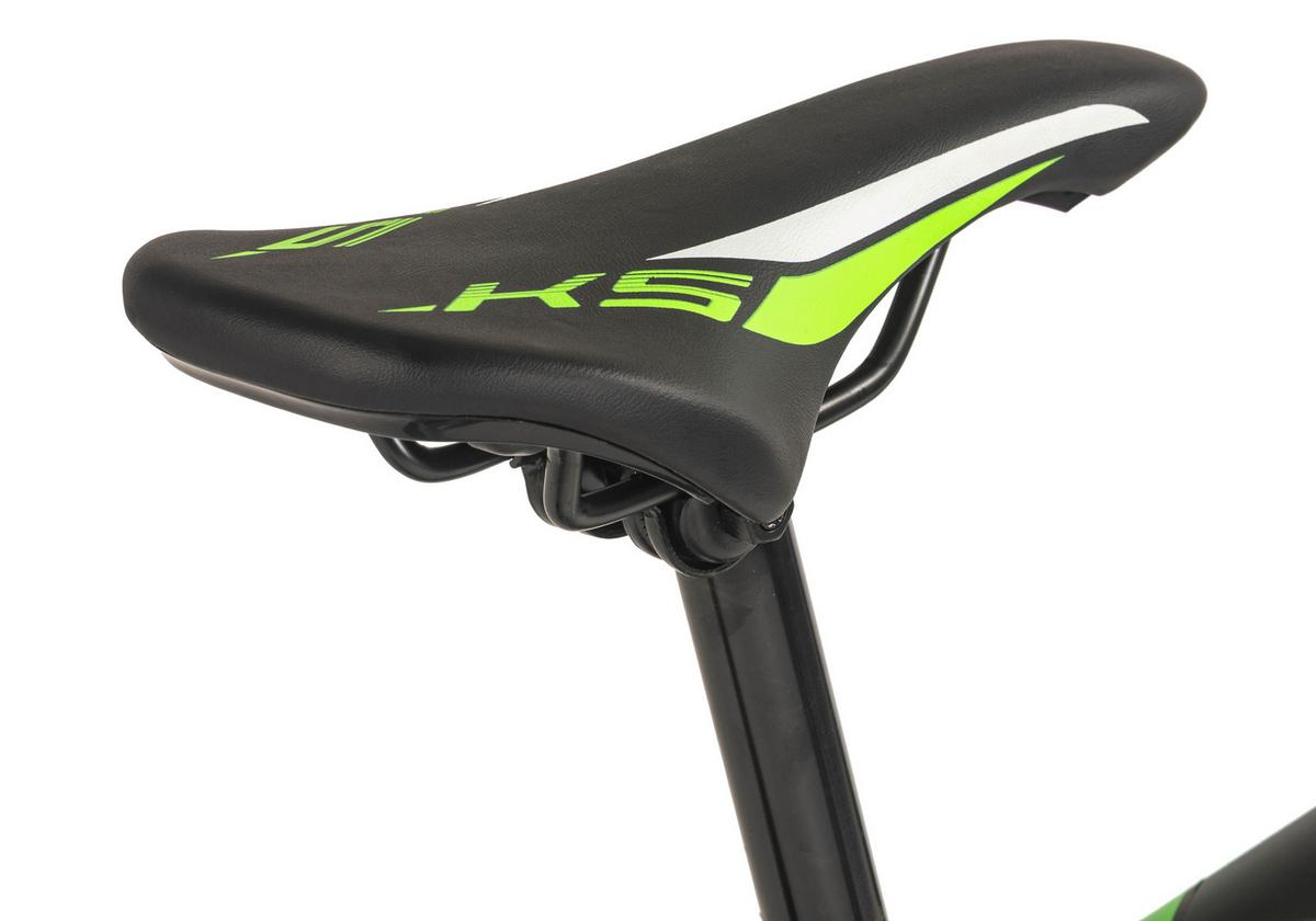 Mountainbike Schwarz/grün 26 Zoll, Rahmen 46 Cm - Schwarz, KONVENTIONELL, Metall (25/140/60cm)