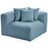 Modul Sofa Bloom Ecke B: 115 Cm Blau - Blau, Trend, Textil (115/70/115cm) - Livetastic