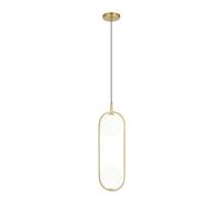 HÄNGELEUCHTE 32-73464 - Messingfarben, Design, Metall (18,5/15/140cm)