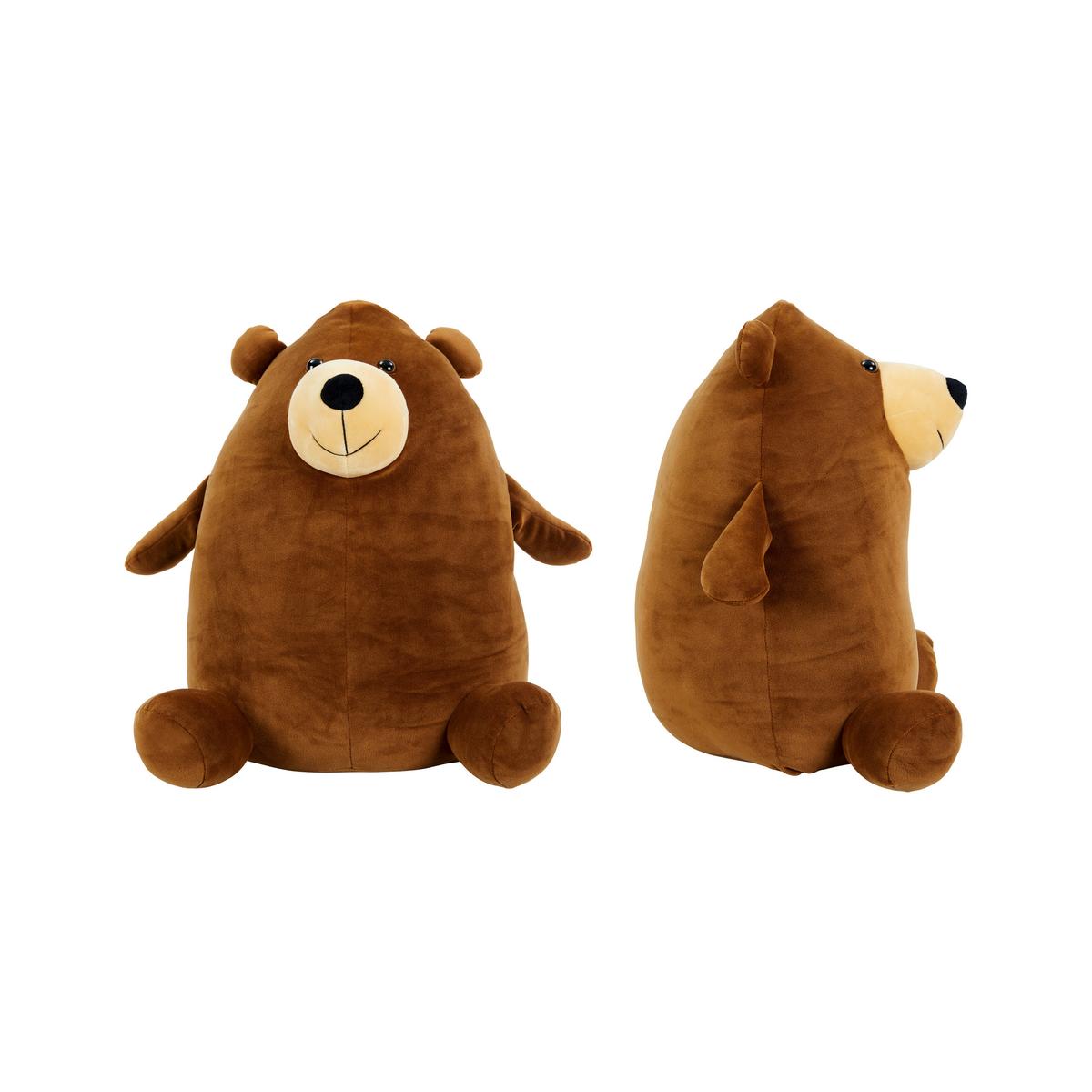 Plyšová hračka - medvěd Fluffy - hnědá, Moderní, textil (18/42cm) - Bessagi Kids