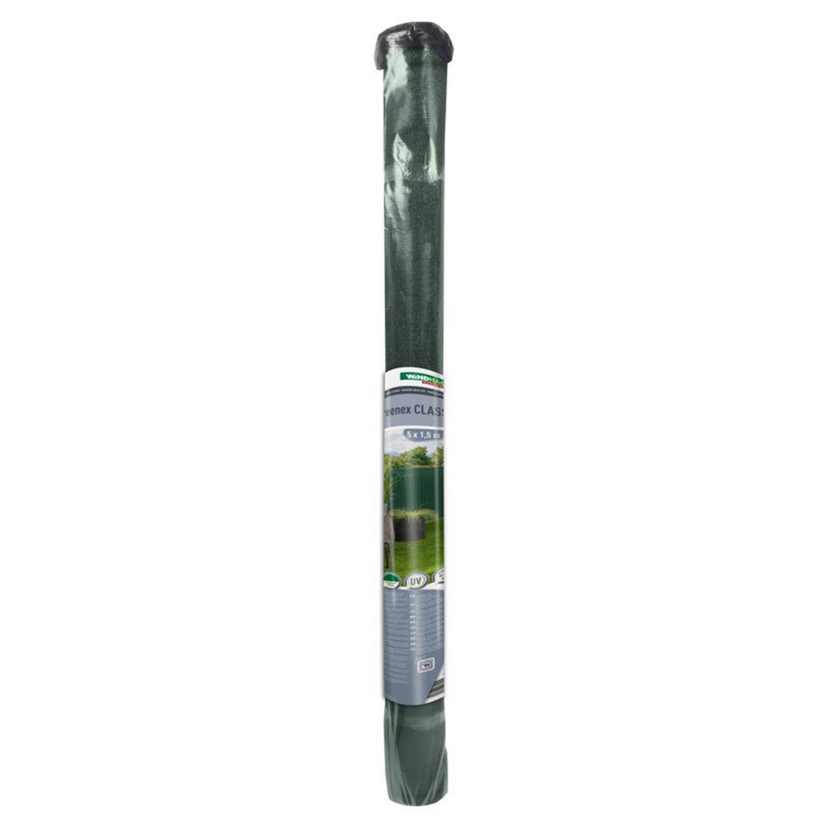 Sichtschutz Zaunblende Screenex Classic - Grün, Basics, Kunststoff (500/150cm) - Windhager