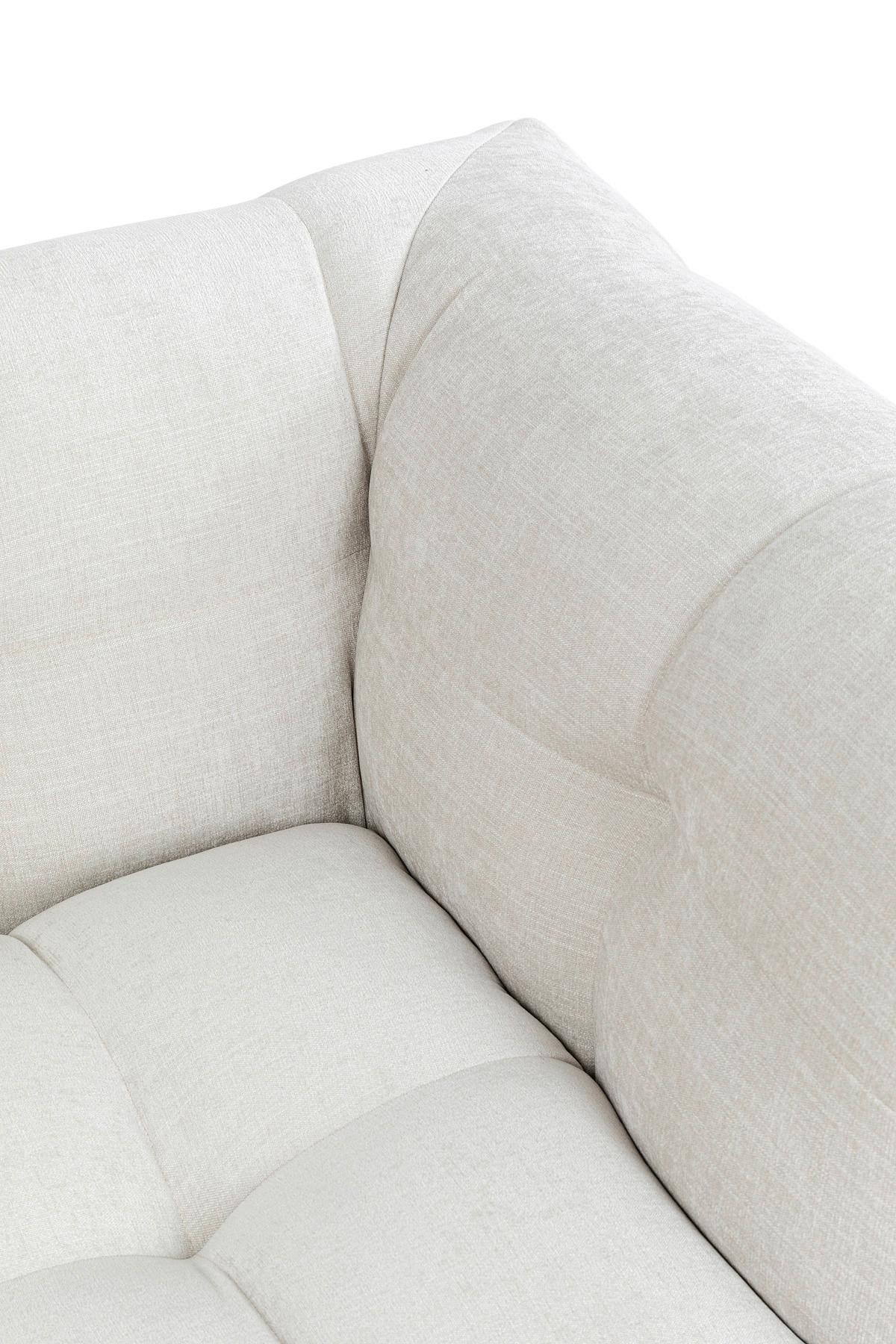 3-Sitzer-Sofa Salamanca Weiß B: 240 cm - Schwarz/Weiß, Design, Textil (240/70/107cm) - Kare-Design