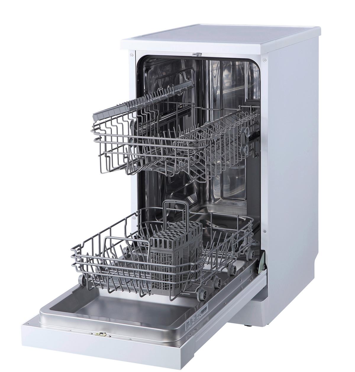 Geschirrspüler Sf 3.45nw Pro Geschirrspüler - Weiß, Basics, Kunststoff/Metall (44,8 cm/84,5 cm/55 cmcm) - Midea